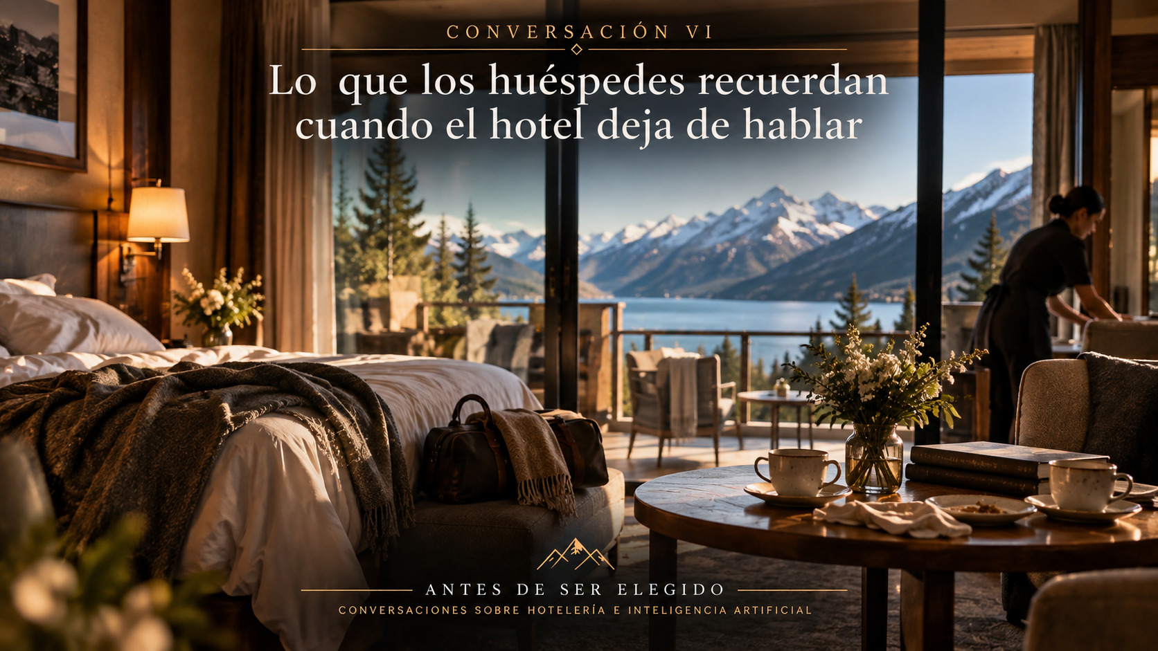 Pieza editorial de la Conversación VI: Lo que los huéspedes recuerdan cuando el hotel deja de hablar