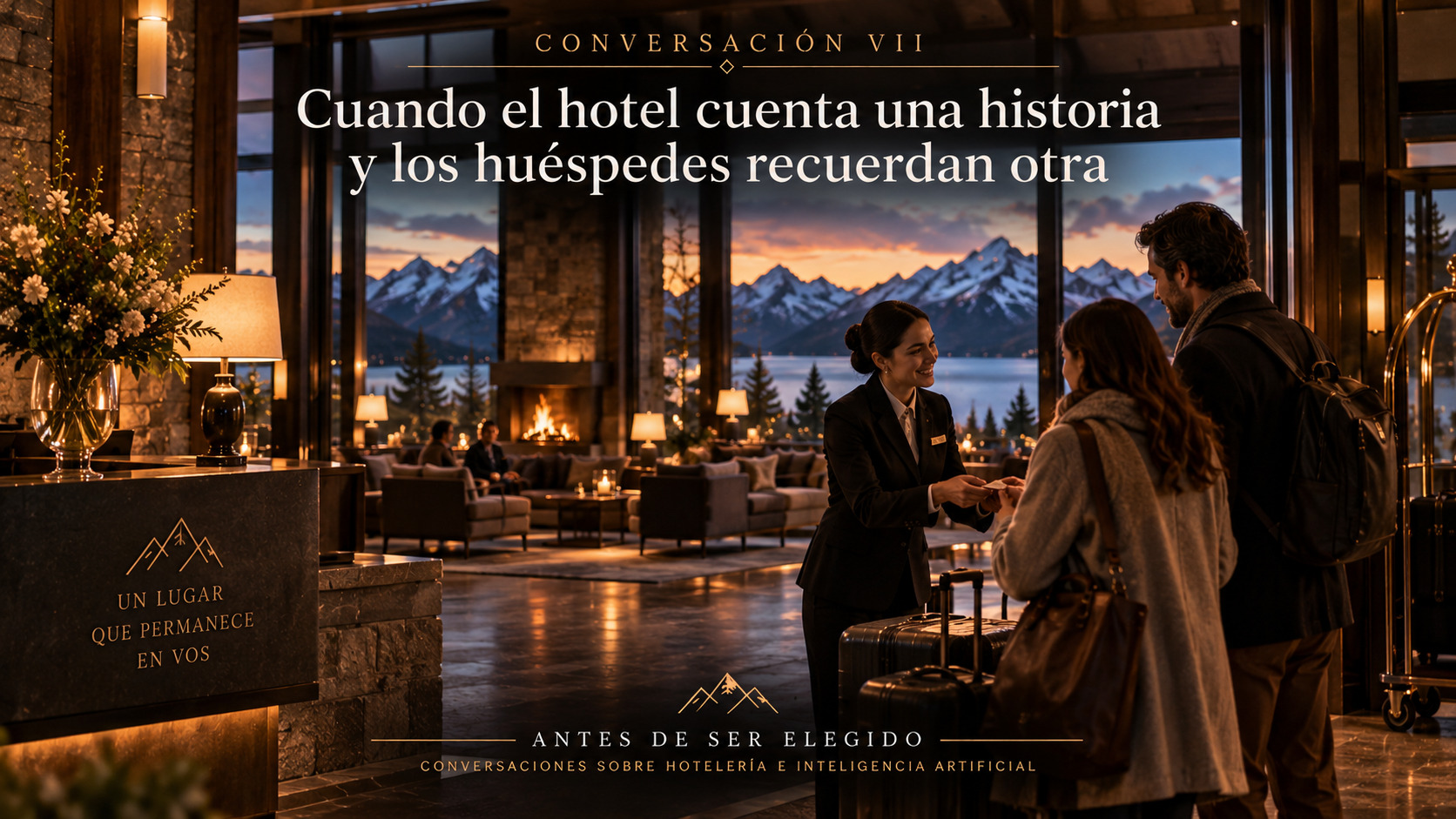 Pieza editorial de la Conversación VII: Cuando el hotel cuenta una historia y los huéspedes recuerdan otra