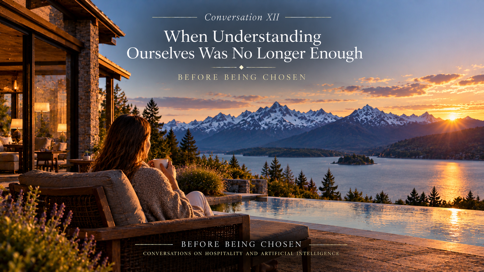 Editorial artwork for Conversation XII: When Understanding Ourselves Was No Longer Enough