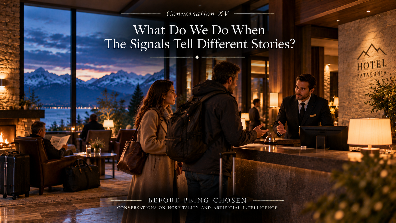Editorial artwork for Conversation XV: What Do We Do When the Signals Tell Different Stories?