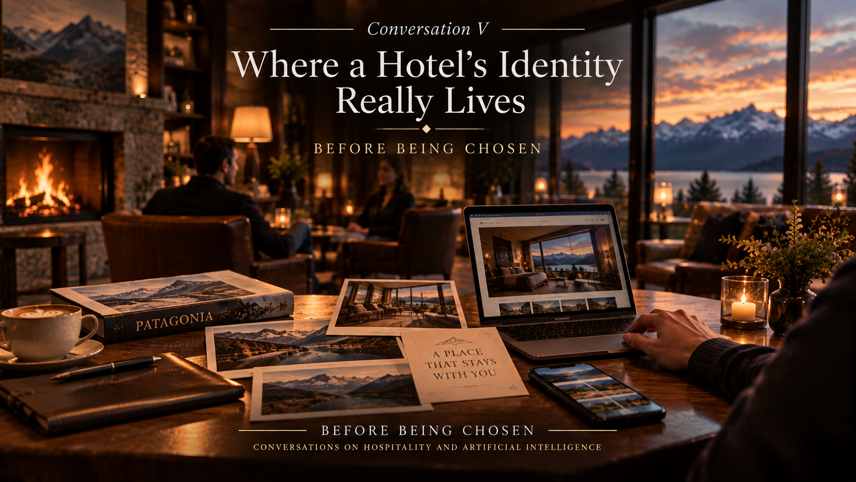 Editorial artwork for Conversation V: Where a Hotel’s Identity Really Lives