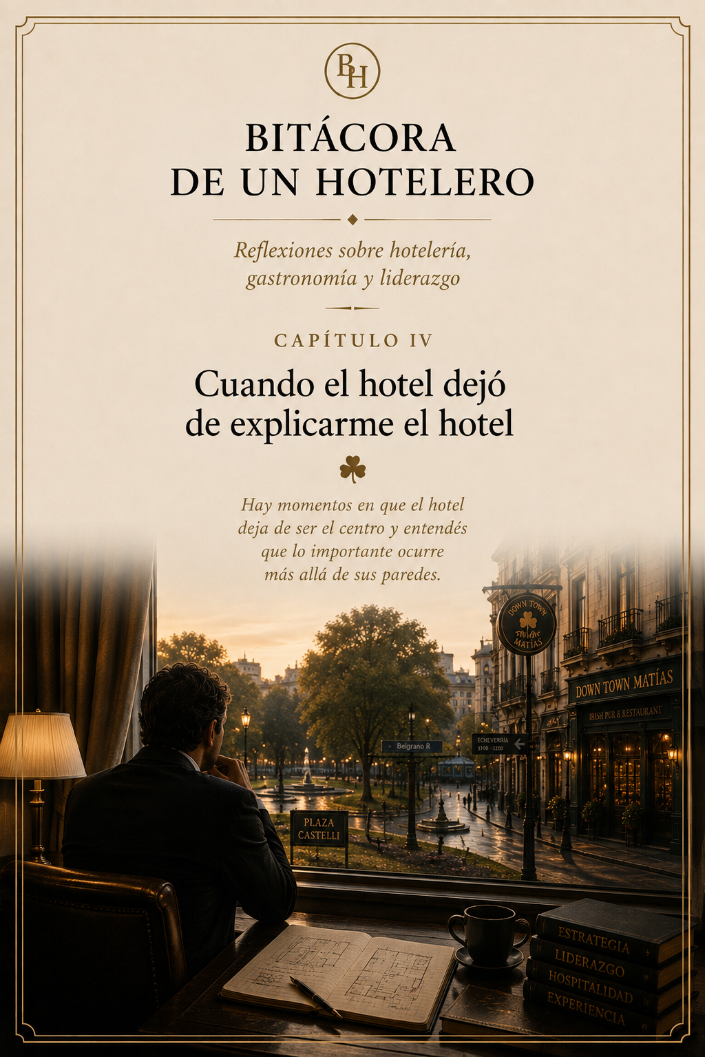 Ilustración del capítulo IV: Cuando el hotel dejó de explicarme el hotel