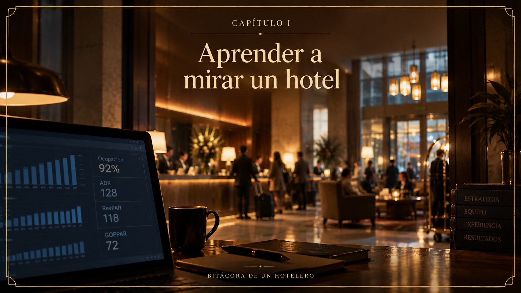Portada editorial del capítulo I: Aprender a mirar un hotel