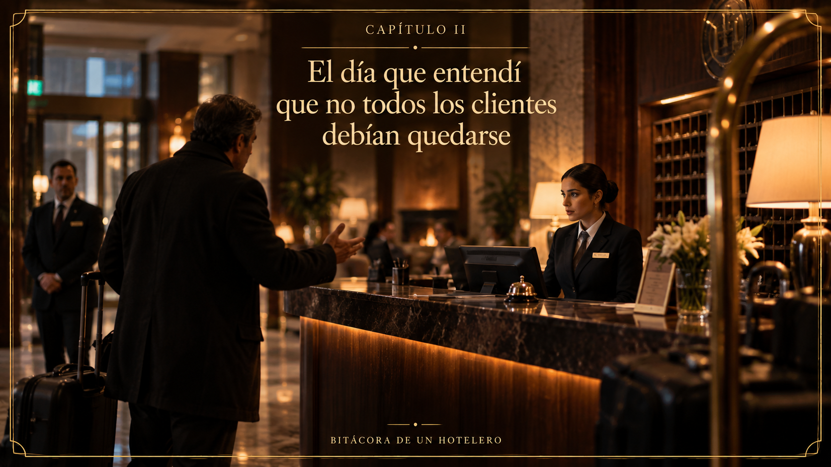 Portada editorial del capítulo II: El día que entendí que no todos los clientes debían quedarse