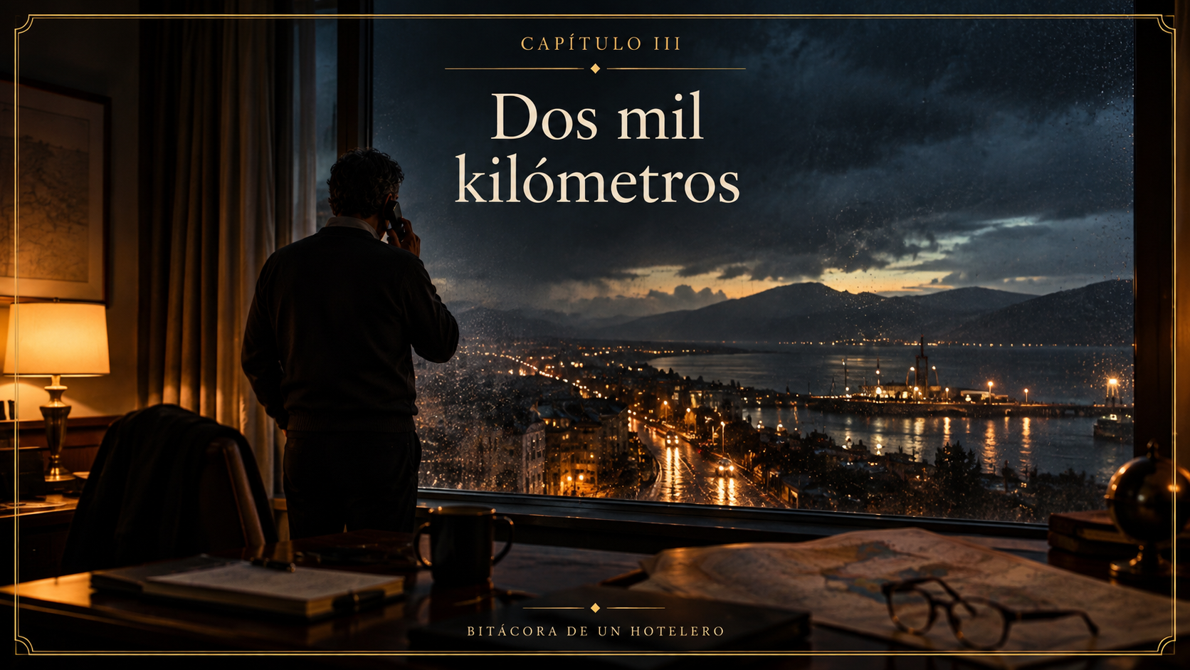 Portada editorial del capítulo III: Dos mil kilómetros