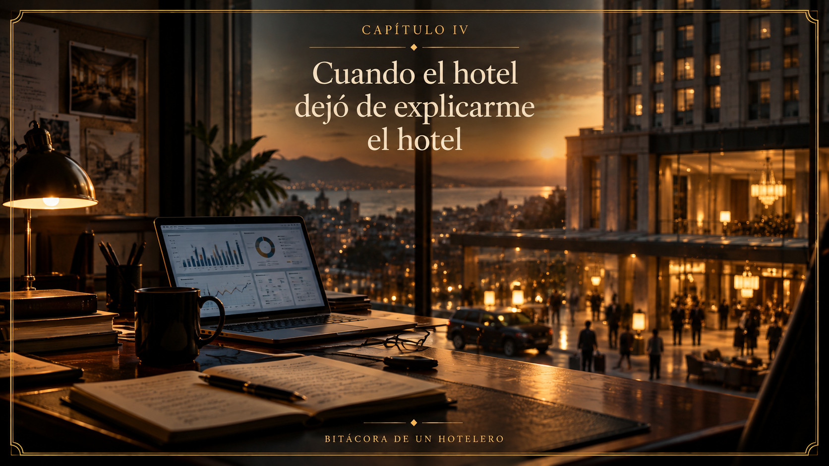 Ilustración del capítulo IV: Cuando el hotel dejó de explicarme el hotel