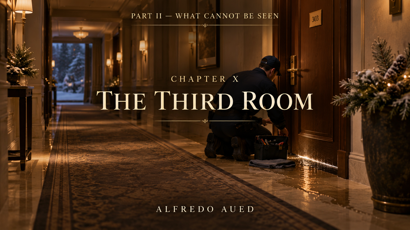 Editorial illustration for Chapter X: The Third Room