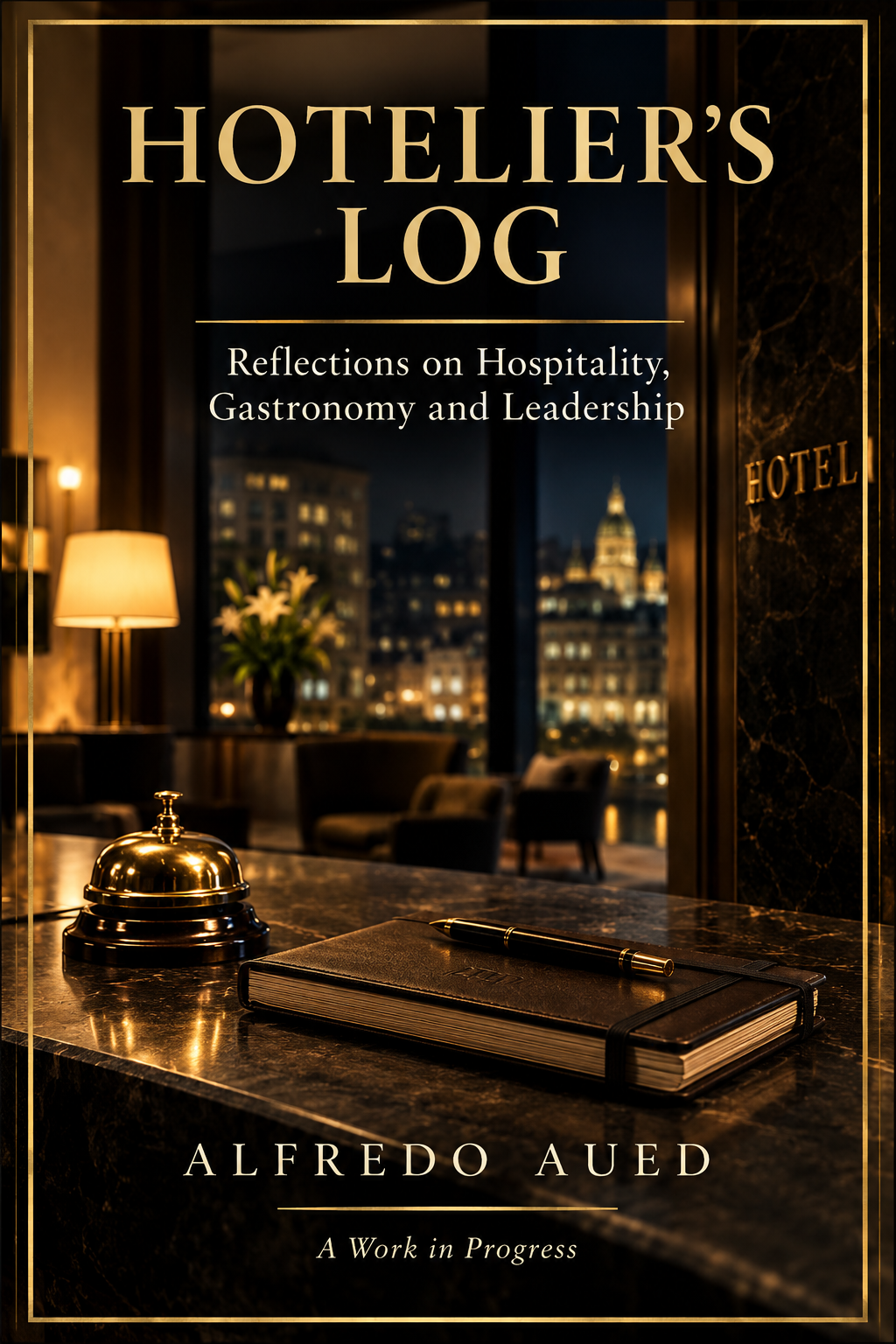 Hotelier’s Log — English edition cover
